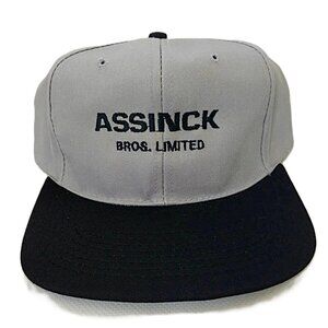 Vintage Trucker Hat Fullback Assinck Bros Ltd Snapback AJM Headwear